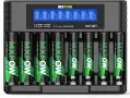 Акумулаторни батерии AA AAA, литиеви, с висок капацитет, LCD зарядно
1.5V, 1500 цикъла, снимка 6