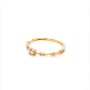 Златен дамски пръстен 1,09гр. размер:56 14кр. проба:585 модел:20049-3, снимка 3