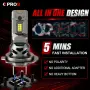 LED крушки PRO9 HB3 30W 6000K mini 12V, снимка 6