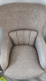 Текстилен кафяв фотьойл , снимка 3