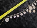 Сребърна Трепка Възрожденски Кюстек Монети накит носия пафта, снимка 2
