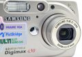 Фотоапарат Samsung Digimax 430, 4 мегапиксела, с алкални батерии тип АА, 1 GB SD карта и калъф, снимка 4