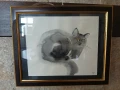 Картина: Черна котка , снимка 1