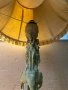 винтидж настолна лампа с богата орнаментика, снимка 7