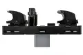 Бутон ключ за стъкла, Volkswagen, VW Golf 5, Passat B6, Tiguan, Хром, снимка 5