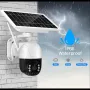 Автономна соларна 5G PTZ камера със сим карта за външно наблюдение през телефон, снимка 5