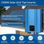 1000 W инвертор на соларен панел, снимка 2