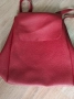 Червена кожена раничка, снимка 6
