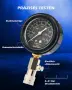 Комплект измервател компресия Orion Motor Tech 8ч до 20 bar с манометър M10/M12/M14/M18 – комплект, снимка 3