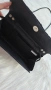 Дамска чанта клъч черен сатен с камъни  , снимка 8