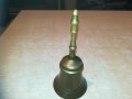 мед/месингова камбанка-масивна-внос франция, снимка 2