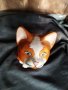 порцеланова статуетка-котка, снимка 2