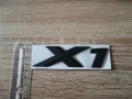 черна емблема за BMW X1, снимка 3