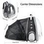 Разтегателна раница за транспортиране на котки и други домашни любимци, снимка 5