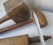 3 бр дървен чук и точилка, снимка 3