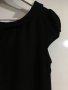 Маркова Н&М рокля с къс ръкав, джобове и ефектна якичка в черно, снимка 2