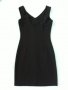 Черна официална скъпа рокля със сегмент-изкуство. Къса и сексапилна , елегантна, с цип на гърба,нова, снимка 6