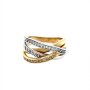 Златен дамски пръстен 7,16гр. размер:52 14кр. проба:585 модел:22163-6, снимка 1 - Пръстени - 44395090