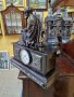 Страхотен антикварен френски каминен часовник , снимка 4