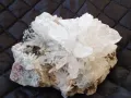 № 131,Кварц,Кварцова друза,Кварц със сфалерит и сидерит,Кристали,Минерали,Родопи,, снимка 1