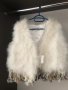 Бял Пухен елек , снимка 4