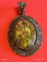 Медальон бижу орнаментиран черупка от АБАЛОН стил и класа 52190, снимка 2