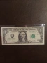Един долар със звезда след номера. UNC, снимка 1