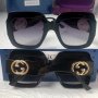 Gucci 2023 дамски слънчеви очила два цвята, снимка 1 - Слънчеви и диоптрични очила - 40791954