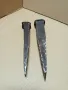 Комплект Соц Стари Ръчно Ковани Клин Клинове За Цепене На Трупи Номер 9., снимка 3