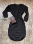 Нова елестична елегантна бандажна черна парти рокля изчистен класически модел , снимка 5