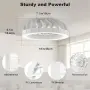 Таванен вентилатор Ateroll 46 cm с RGB LED осветление и дистанционно, снимка 6