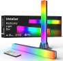 Ustellar RGB светлинна лента за синхронизиране с музика,8 динамични режима за декорация на стая 2 бр, снимка 1