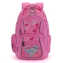 Ученическа раница 15NF36 сърца, Розов, 30x19x45см., снимка 1