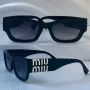 Модерни дамски слънчеви очила по модел на Miu , снимка 6