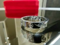 CARTIER Love Band White Gold Пръстен, снимка 1