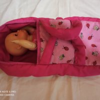 Голямо портбебе от плат и бебе подарък , снимка 3 - Кукли - 42210117