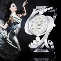 Изключителен часовник гривна. Нов дамски уникален аксесоар, снимка 1 - Дамски - 42783806