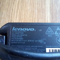 Lenovo 12V/3A/36W захранване на лап топ, снимка 1 - Захранвания и кутии - 44807509