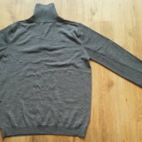 SELECTED Shine Zip Neck EXP 100% Merino Wool размер XL за лов риболов блуза 100% Мерино Вълна - 532, снимка 2 - Блузи - 42785117