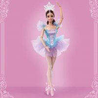 BARBIE MILESTONES Колекционерска кукла балерина Barbie® Ballet Wishes™ HCB87, снимка 4 - Кукли - 40155721