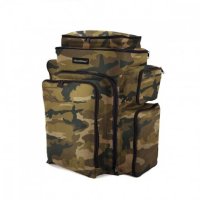 Водонопромукаема раница с 6 външни джоба FORMAX BACKPACK CAMO MEGA, снимка 1 - Такъми - 42907740