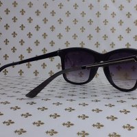   A 36 Унисекс слънчеви очила с дървесна рамка в модерно кафеникав цвят,метални дръжки , снимка 4 - Слънчеви и диоптрични очила - 35215276