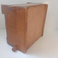 Стара дървена ръчно рисувана кутия, снимка 6 - Колекции - 42924972