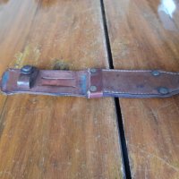 Стара кожена кания за нож #8, снимка 1 - Антикварни и старинни предмети - 34863003
