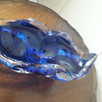Двуцветно стъкло Murano, снимка 4 - Антикварни и старинни предмети - 31909154