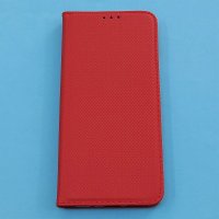 калъф за Xiaomi Redmi 10C страничен със силикон и закопчаване червен, снимка 2 - Калъфи, кейсове - 37086540