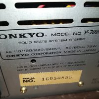 ONKYO Y-7000 MADE IN JAPAN 2412222040LN, снимка 7 - Ресийвъри, усилватели, смесителни пултове - 39103400