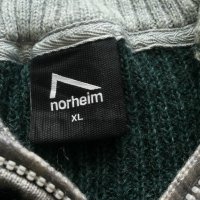 NORHEIM AW19-3240063 100% Wool размер XL за лов риболов туризъм вълнен блуза 100% Вълна - 537, снимка 10 - Блузи - 42794230