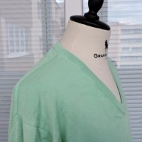 Gant Men`s Super Bomber Cotton V-Neck Jumper - страхотен мъжки памучен пуловер размер 2XL, снимка 6 - Пуловери - 44241854
