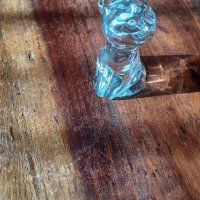 чешки кристал коте фигурка Бохемия, Bohemia Crystal, чисто нова, снимка 3 - Статуетки - 34498976